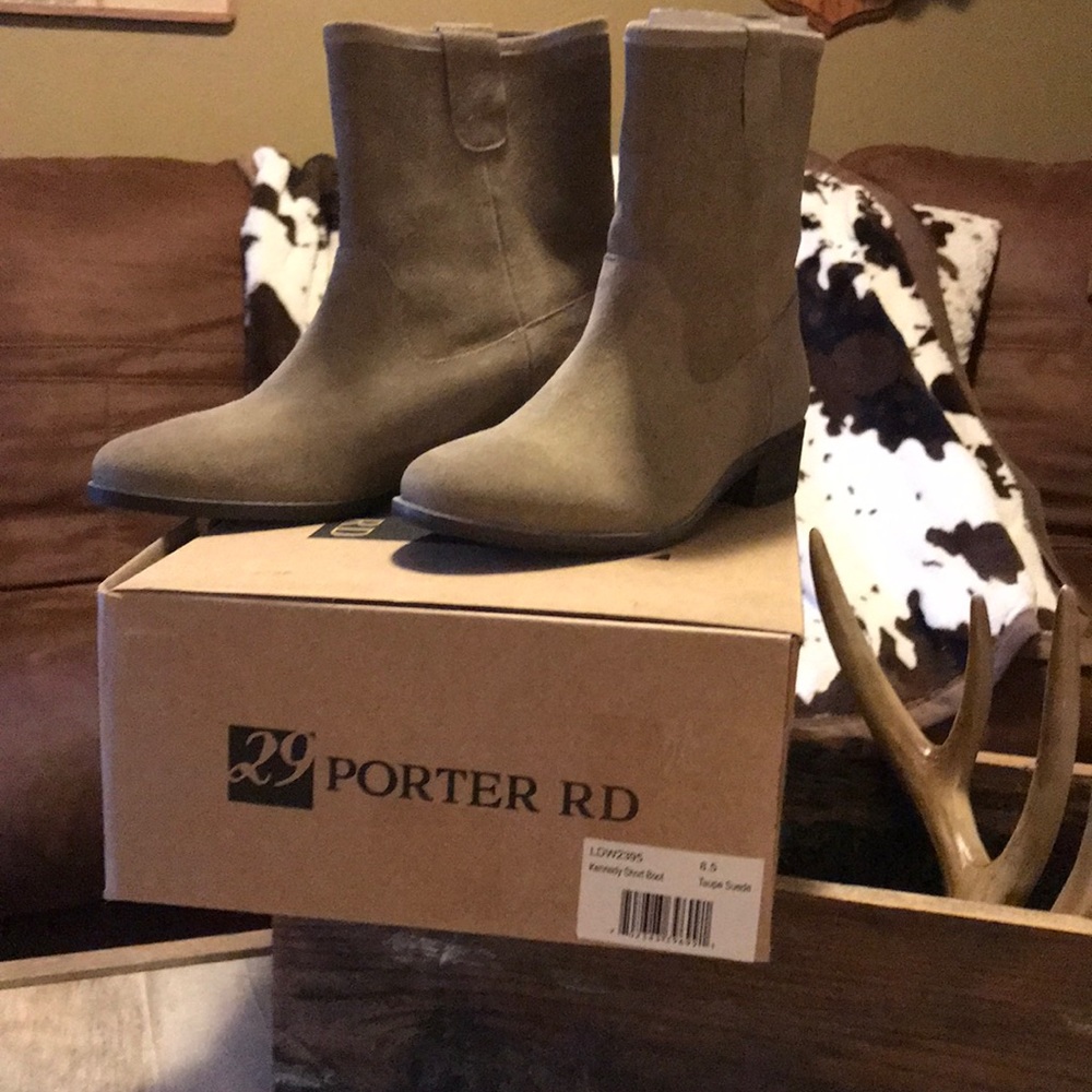 Suede Boots